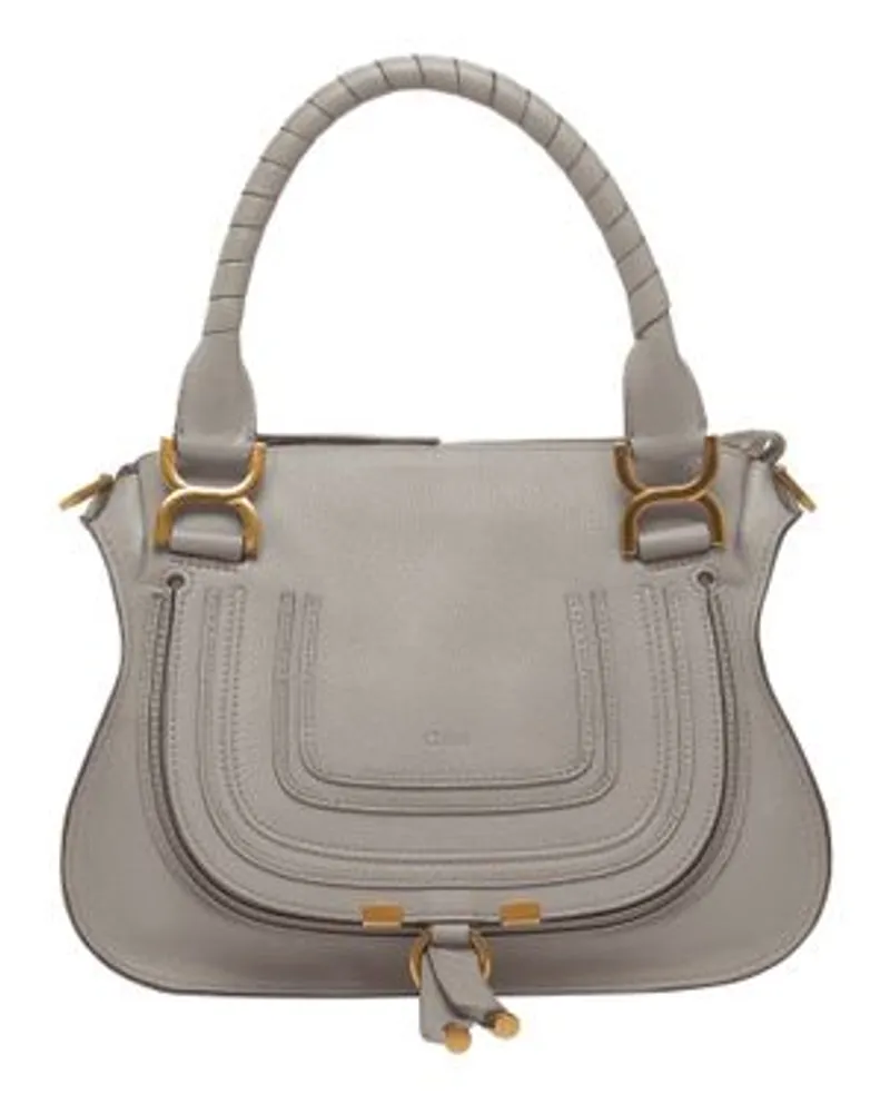 Chloé Doppelt tragbare Tasche Marcie Grey