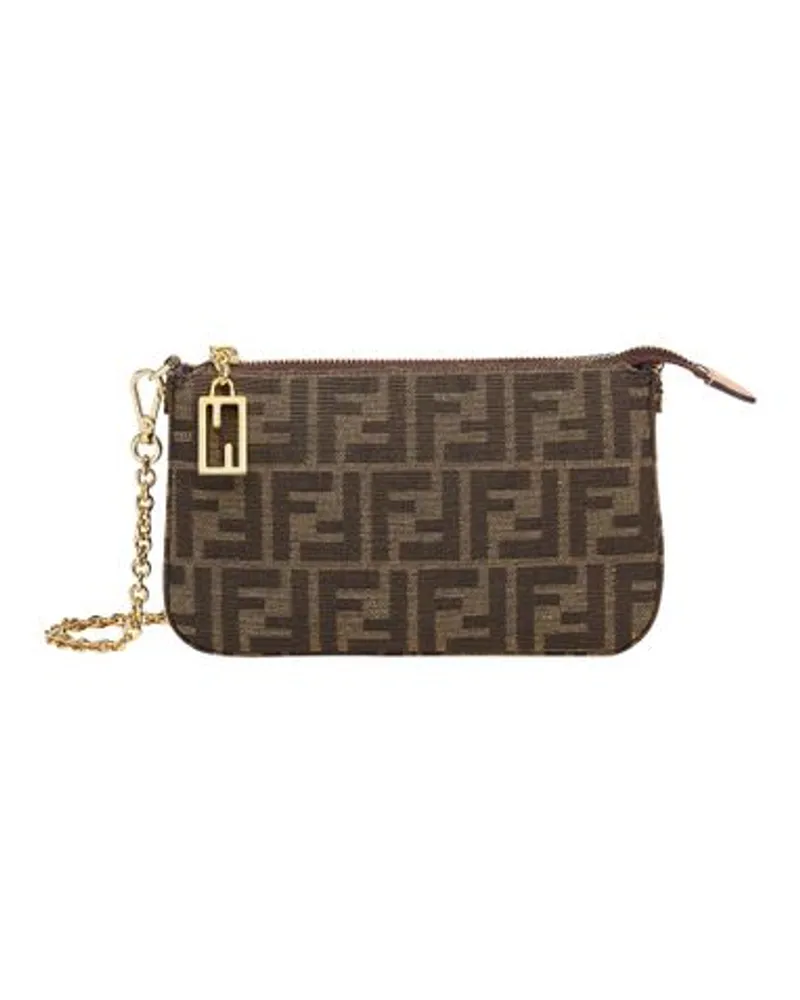 Fendi Pochette Baguette Brown