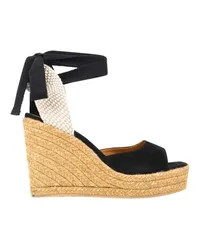 Bobbies Espadrilles mit Keilabsatz Summer Black