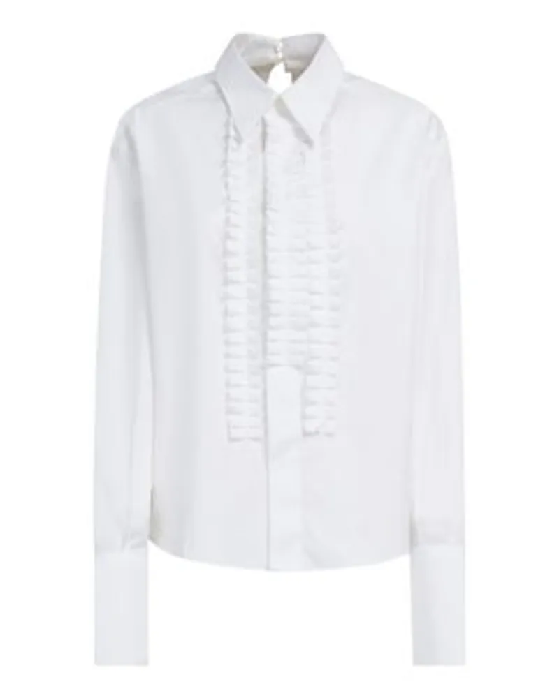 Marni Shirt mit Rüschen White