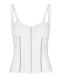 Dolce & Gabbana Dessous-Bustier White