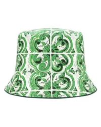 Dolce & Gabbana Wendbarer Majolika-Bucket Hat Multicolor