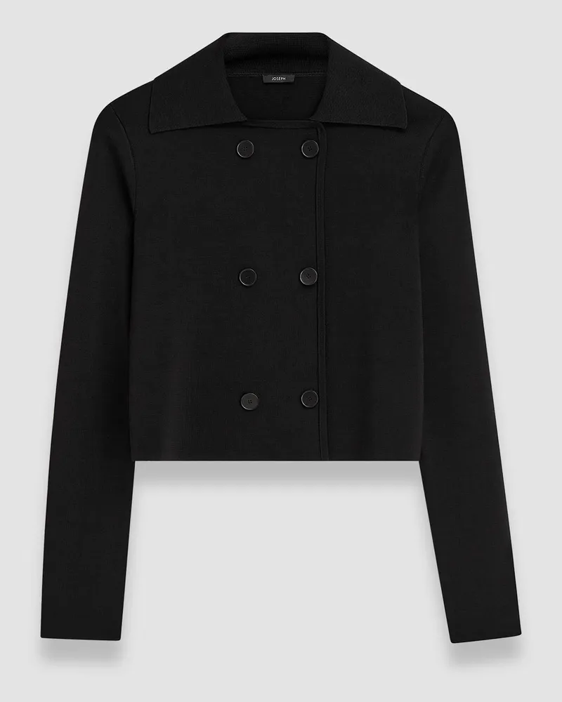 Joseph Milano Knit Stretch Short Jacket - M 