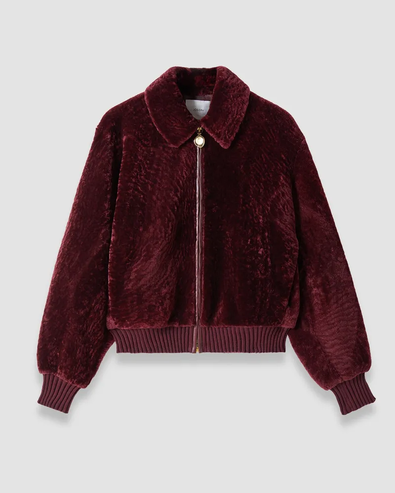 Joseph Alpes Short Hair Shearling Jacket - 42 
