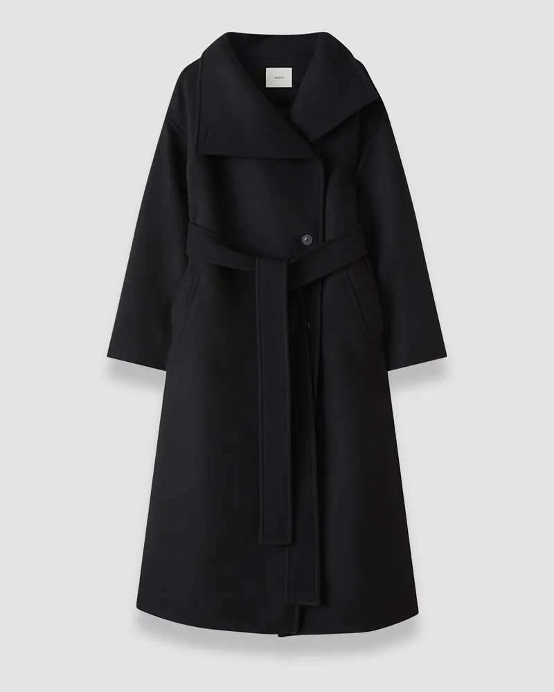 Joseph Fiore Wool Blend Coat - 44 