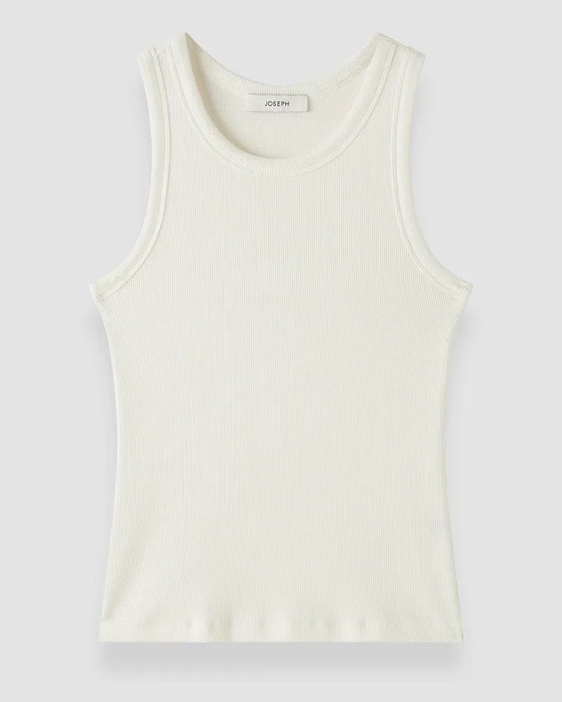 Joseph Yeux Cotton Rib Vest - XXS 