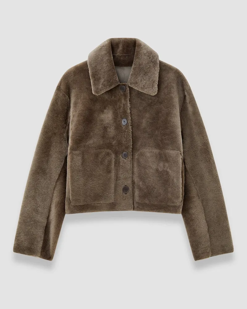 Joseph Alloway Reversible Soft Shearling Jacket - 44 