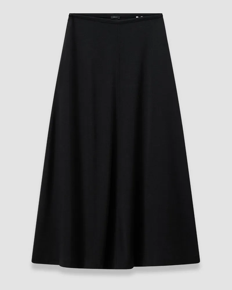 Joseph Wool Jersey Maxi Skirt Black