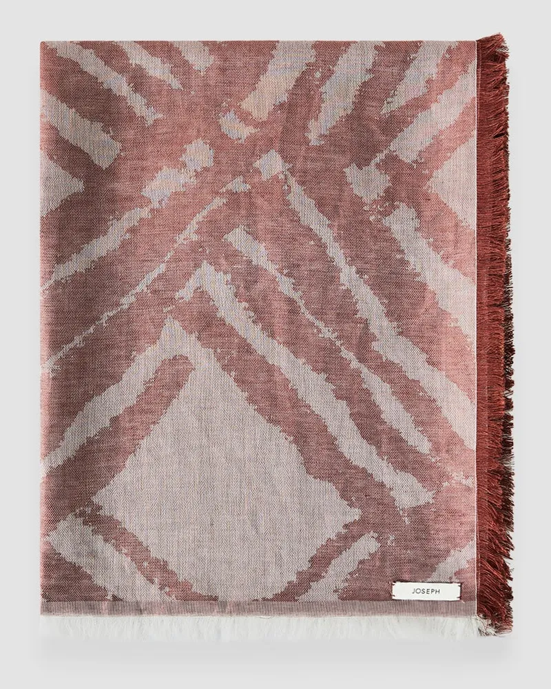 Joseph Aster Linen Blend Scarf Multicolour