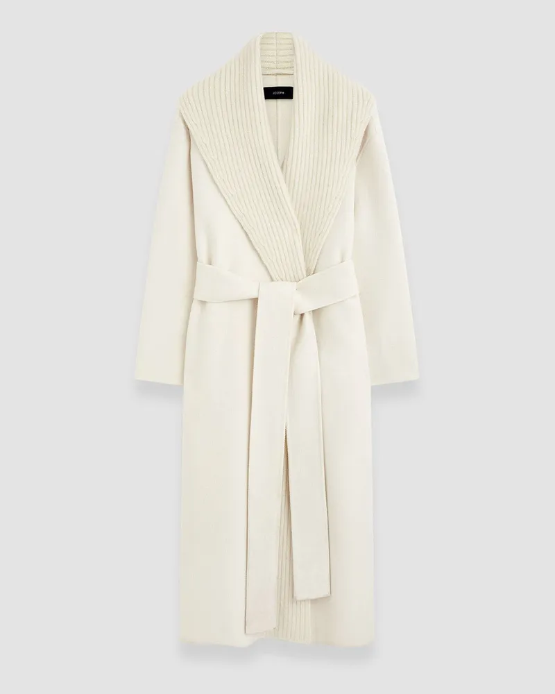 Joseph Rica Double Face Cashmere Coat - 42 