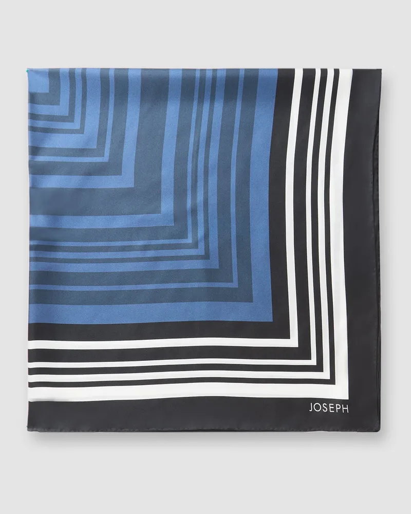 Joseph Zenza Large Silk Scarf Multicolour