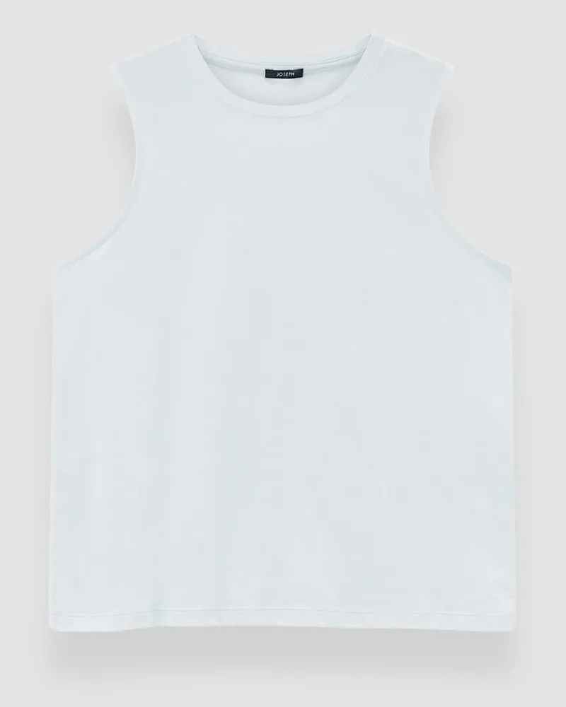 Joseph Cotton Silk Jersey Tank Top - XXS 