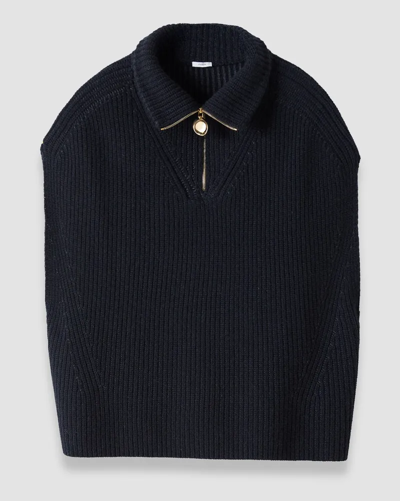 Joseph Raffet Fisherman Rib Cashmere Vest - XS 