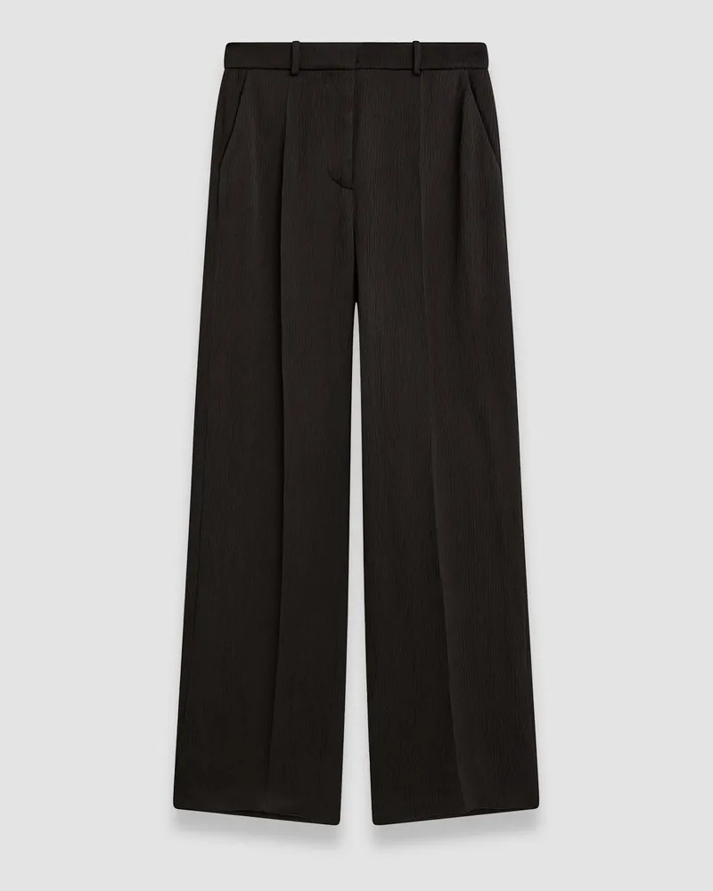 Joseph Alana Textured Viscose Trousers - Shorter / 40 
