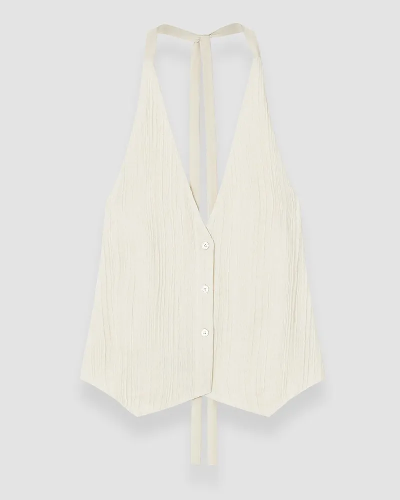 Joseph Suez Pleat Jacquard Tie Waistcoat - 44 
