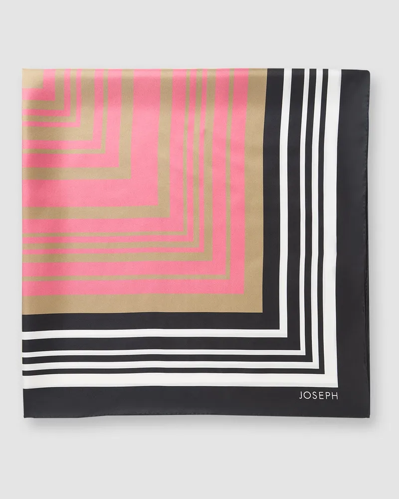 Joseph Zenza Large Silk Scarf Multicolour