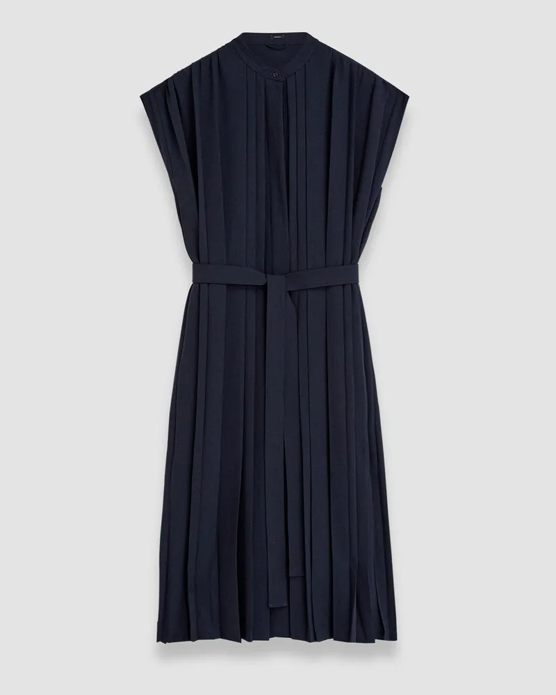 Joseph Davidge Airy Plissé Dress Blue