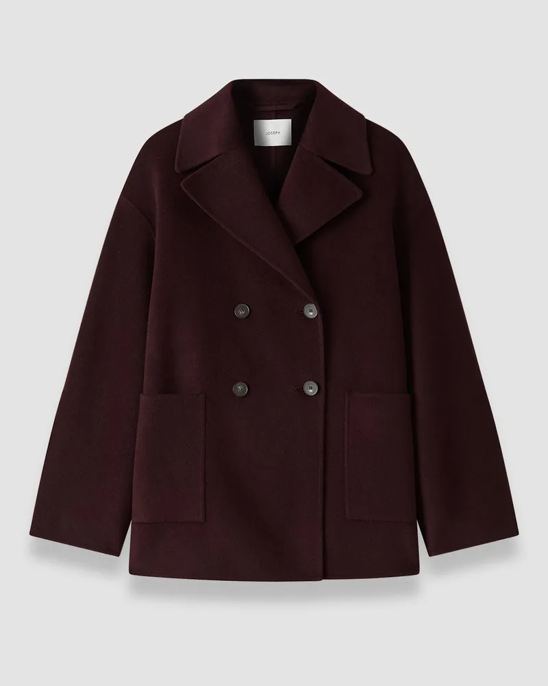 Joseph Flavia Double Face Cashmere Coat - 44 