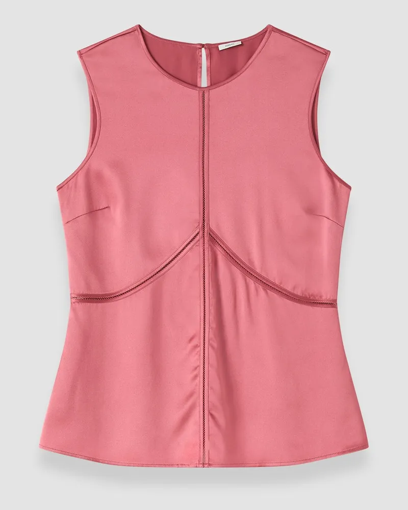 Joseph Hebe Silk Satin Top - 44 
