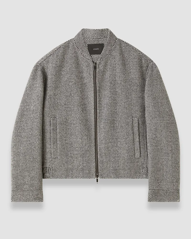 Joseph Gustave Linear Double Face Wool Jacket - 44 