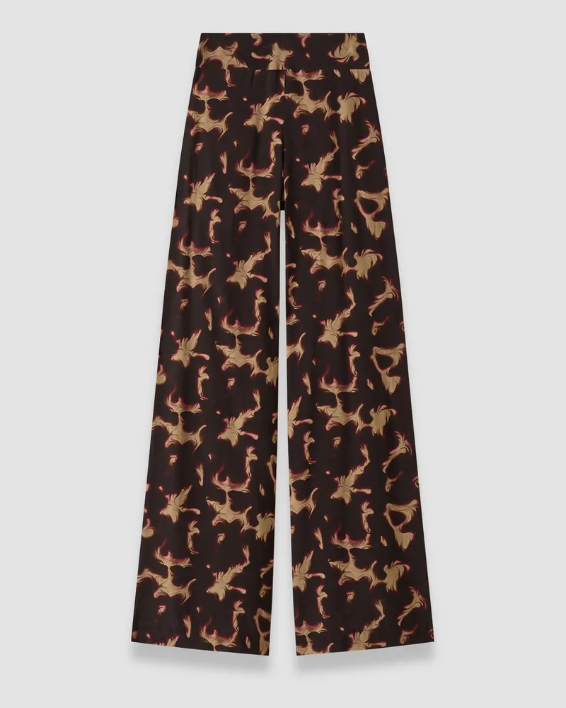 Joseph Rihani Tortoiseshell Crepe Trousers - Shorter / 44 