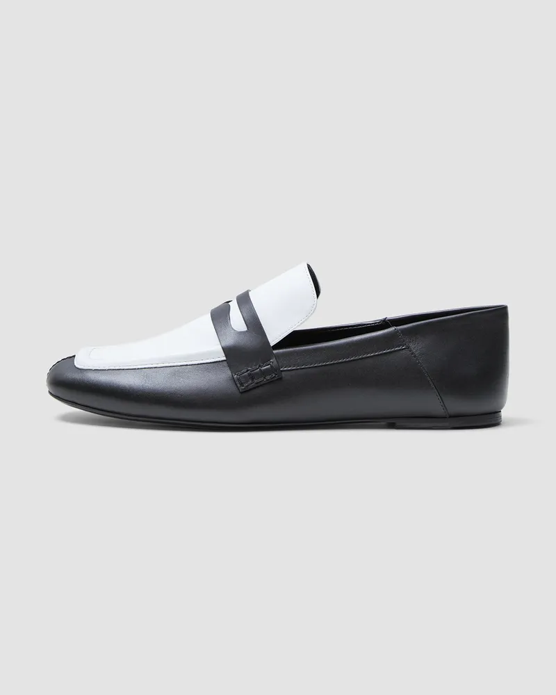 Joseph Leather Loafers Black