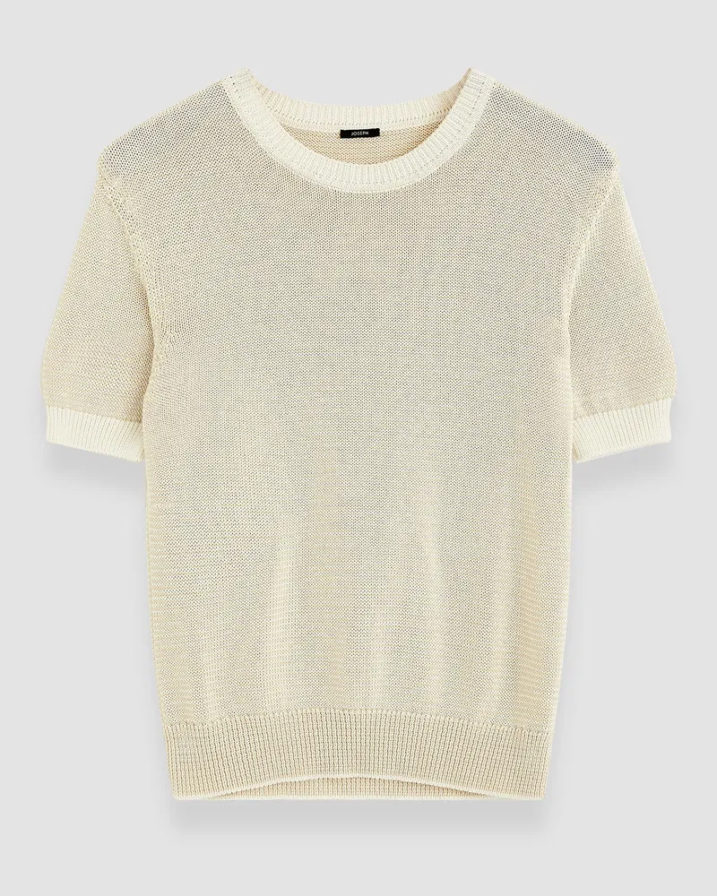 Joseph Micro Stripe Knit Top - XS 