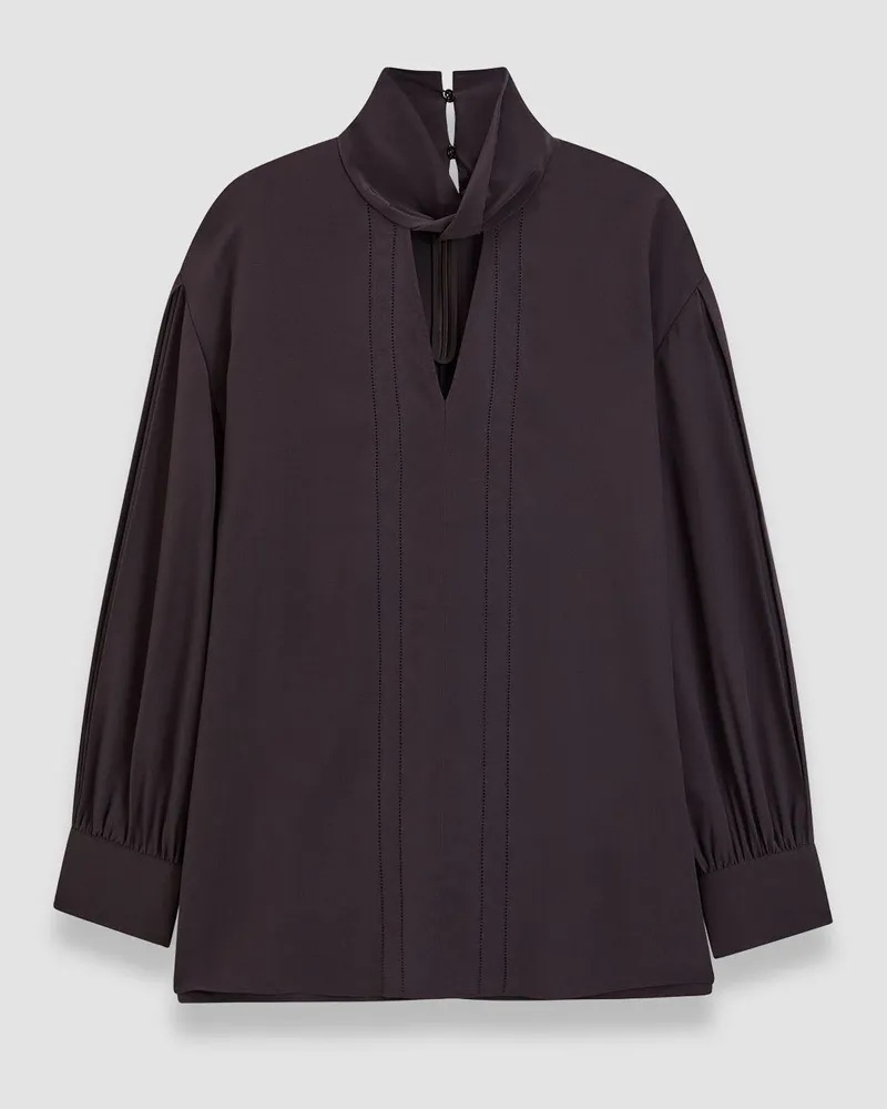 Joseph Rivoli Silk Crepe de Chine Blouse - 44 