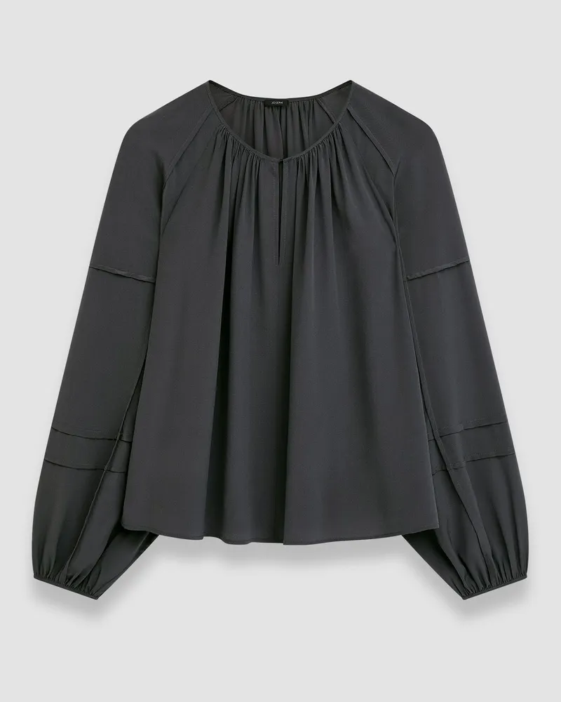 Joseph Havre Crepe de Soie Silk Blouse - 36 