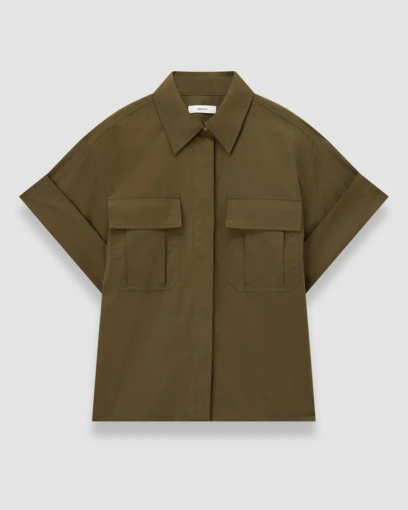 Joseph Justo Poplin Cotton Shirt - 44 