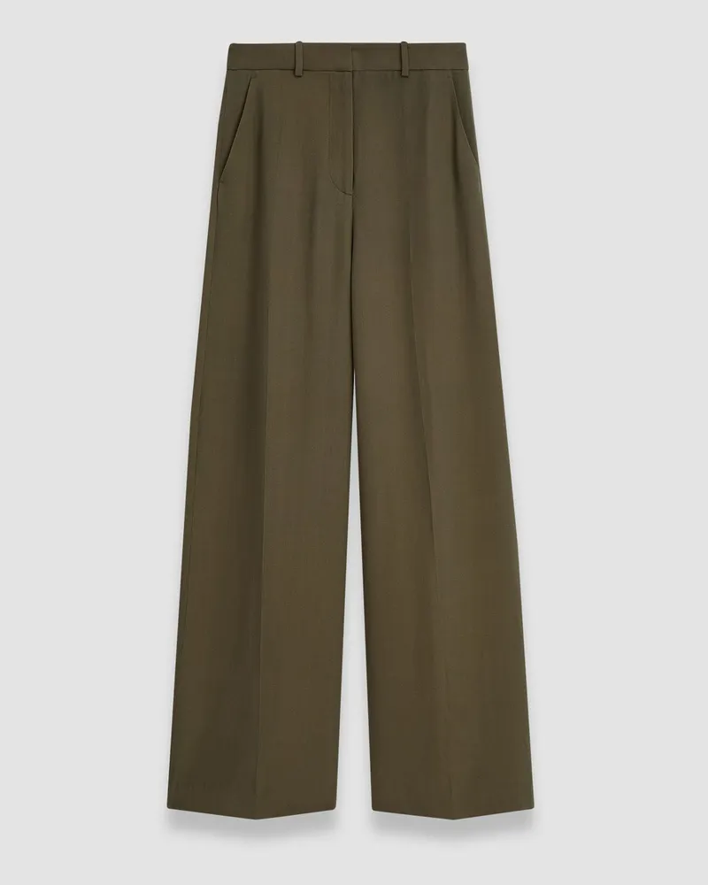 Joseph Silk Crepe Alana Trousers - Regular / 38 
