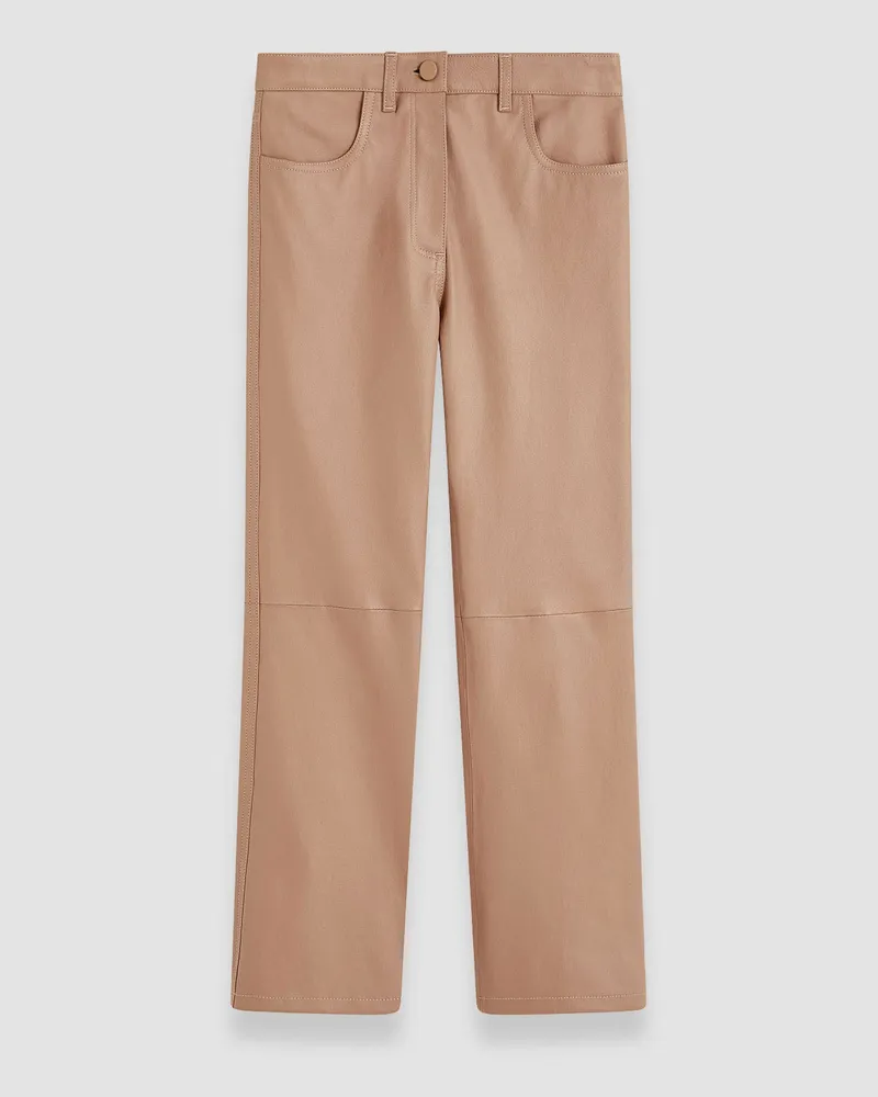 Joseph Duke Leather Stretch Trousers - 44 