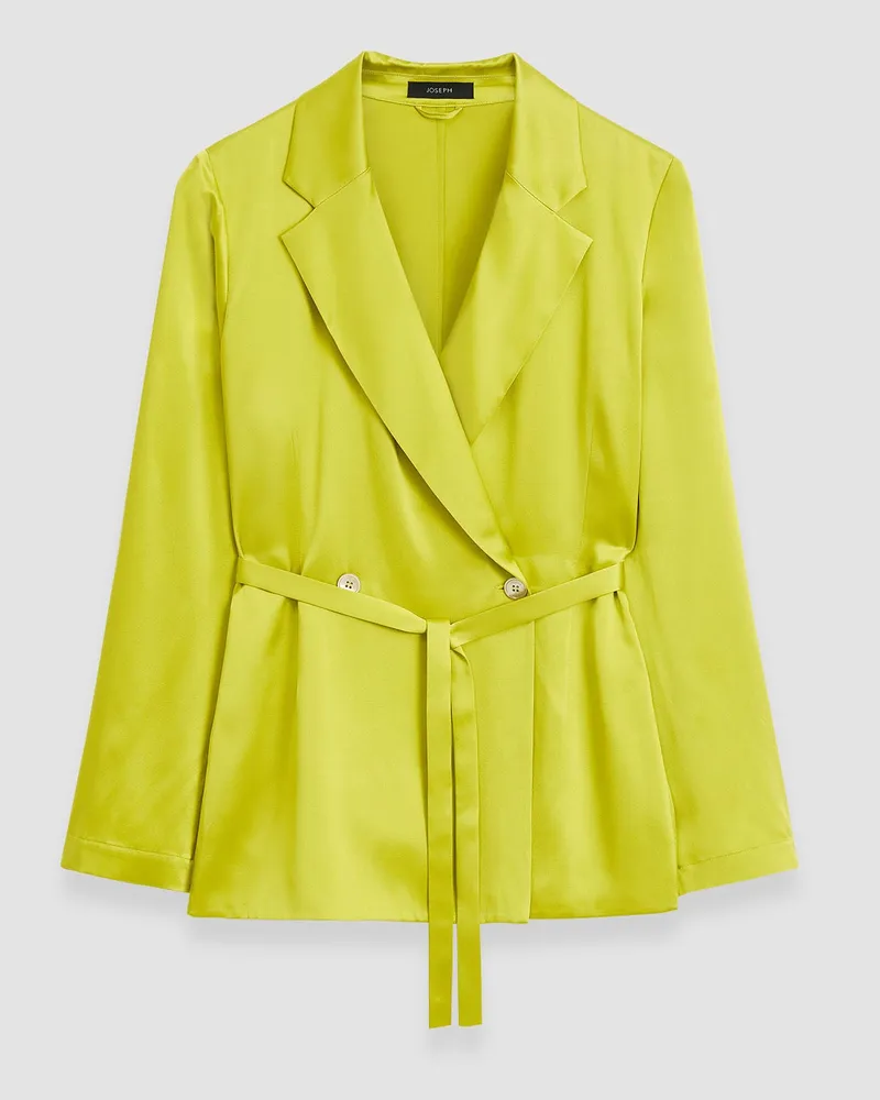 Joseph Joubert Silk Satin Jacket - 34 
