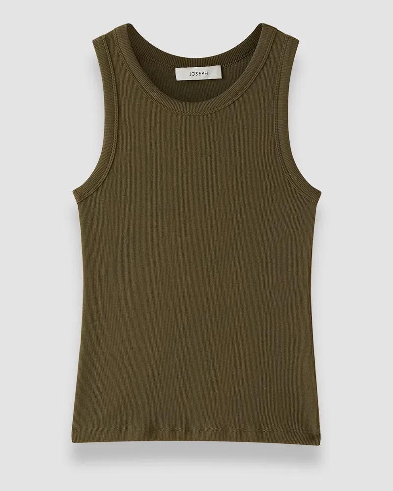 Joseph Yeux Cotton Rib Vest - XXS 