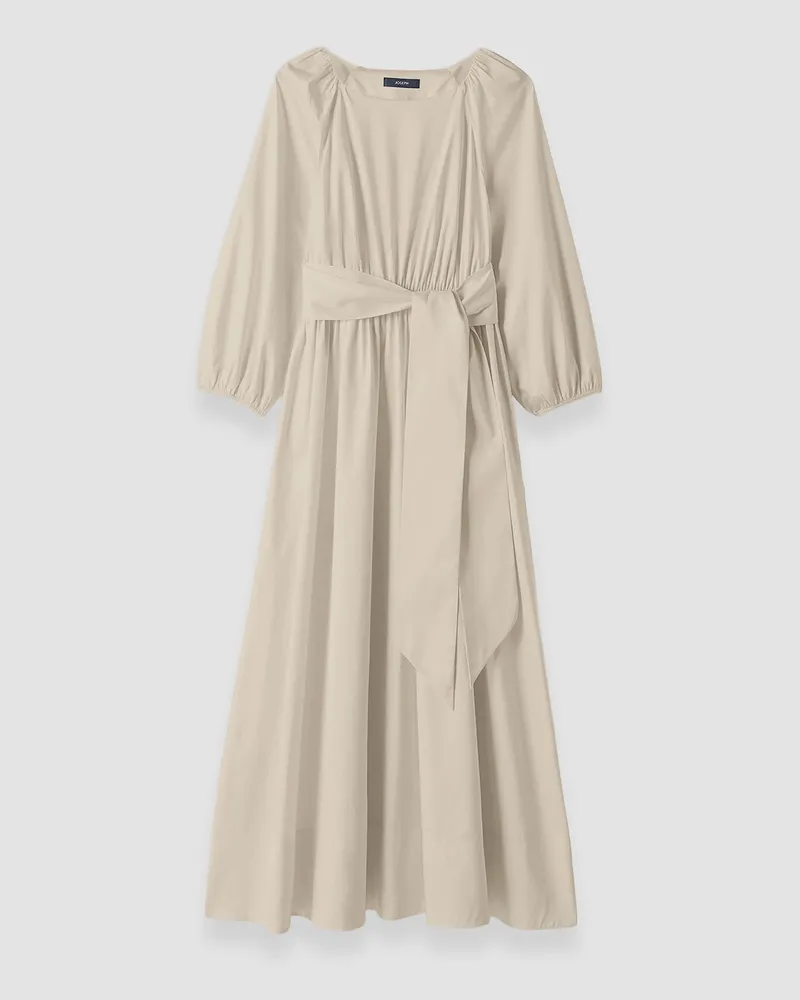 Joseph Bellan Cotton Sateen Dress Beige