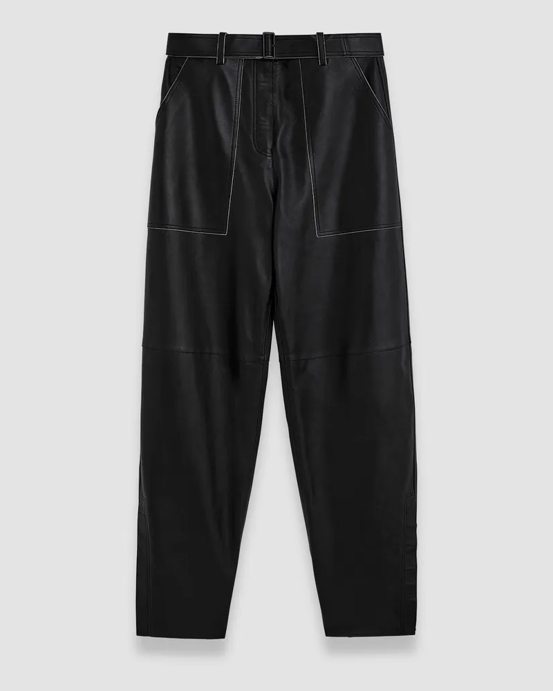 Joseph Tony Nappa Leather Trousers - 42 
