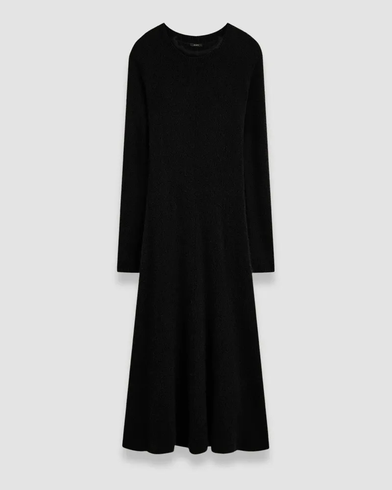 Joseph Brushed Cashmere Dress Black