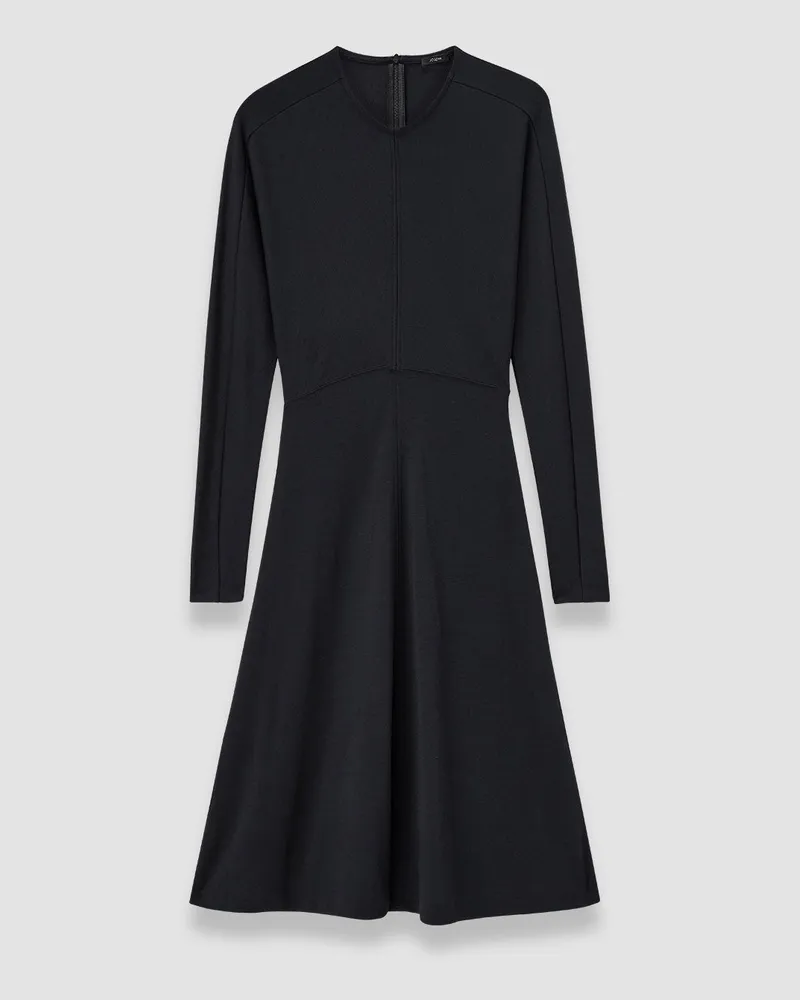 Joseph Wool Jersey Dress Black