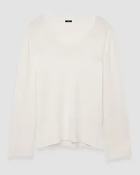 Joseph Super Fine Merino Silk V Neck Jumper 