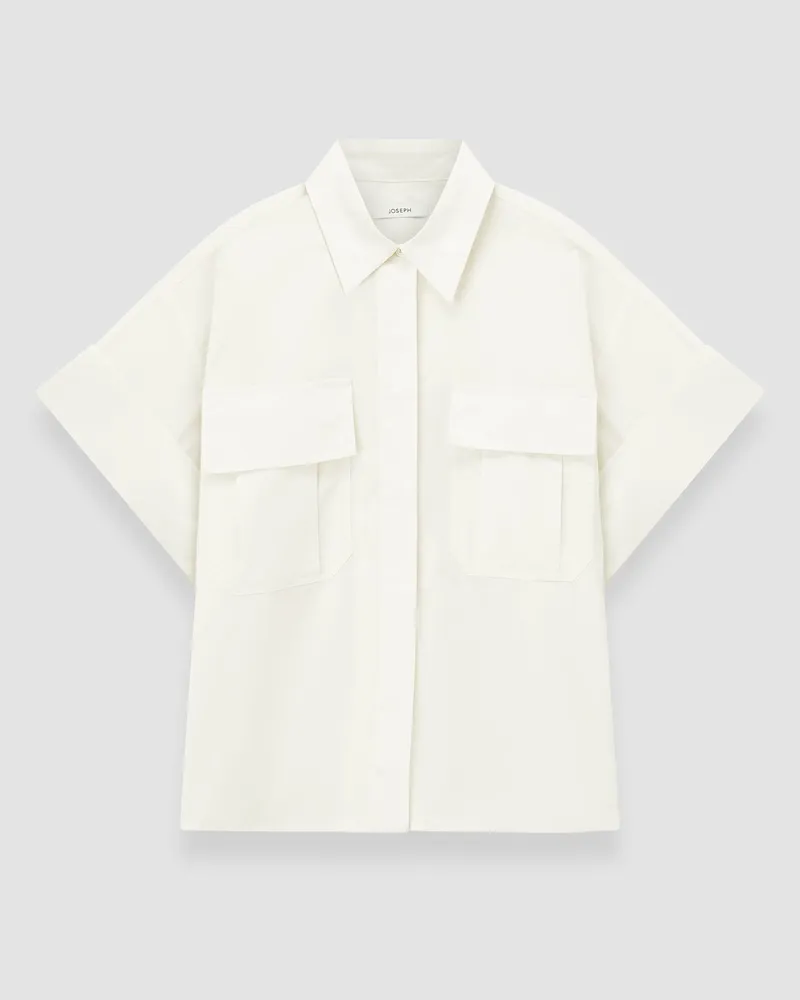 Joseph Justo Poplin Cotton Shirt - 44 