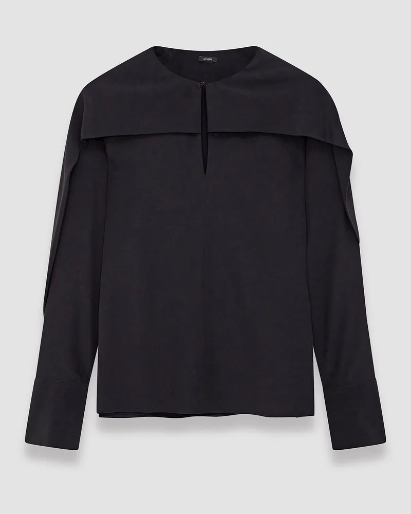 Joseph Silk Crepe de Chine Balard Blouse - Regular / 40 