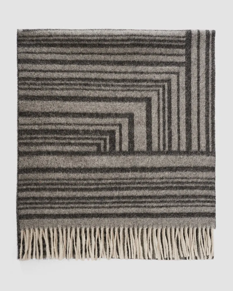 Joseph Ayla Wool Cashmere Scarf Grey