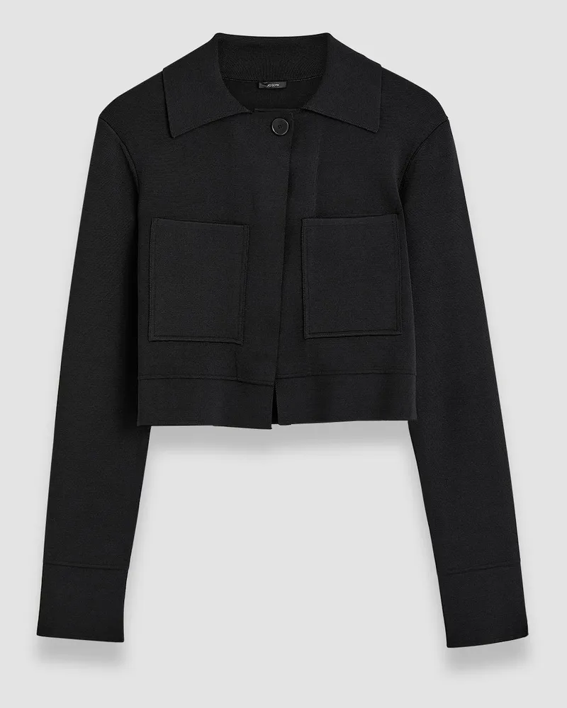 Joseph Milano Knit Stretch Zip Jacket - XS 