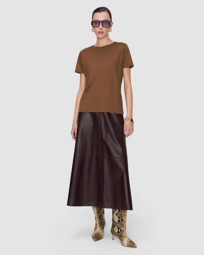 Joseph Livia Mercerised Cotton T-Shirt - XXS 