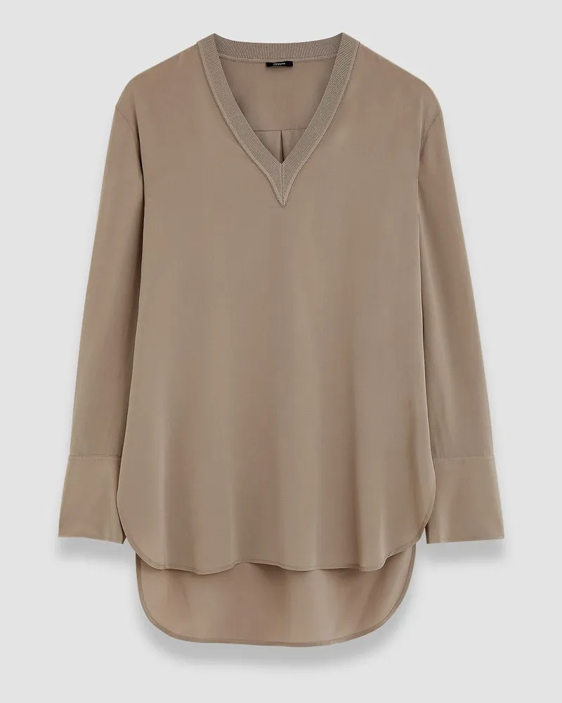 Joseph Miller Crepe de Soie Silk Blouse - 40 