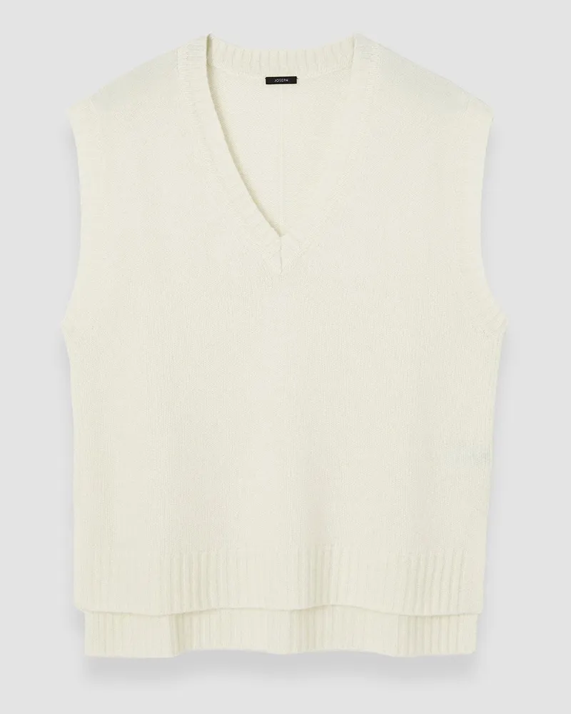 Joseph Open Cashmere Vest - XXS 