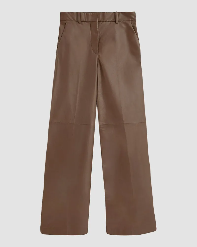 Joseph Alana Nappa Leather Trousers - Regular / 42 
