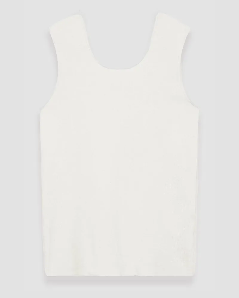 Joseph Silk Stretch Tank Top - XXS 