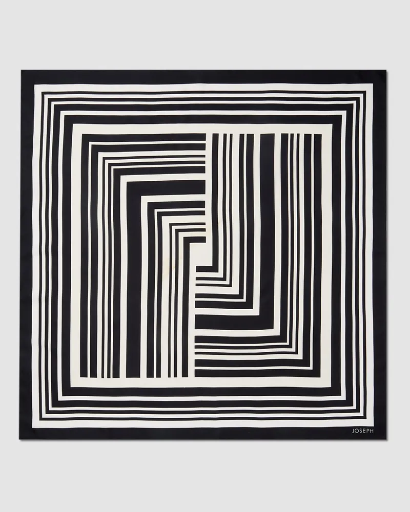 Joseph Zenza Large Silk Scarf Multicolour