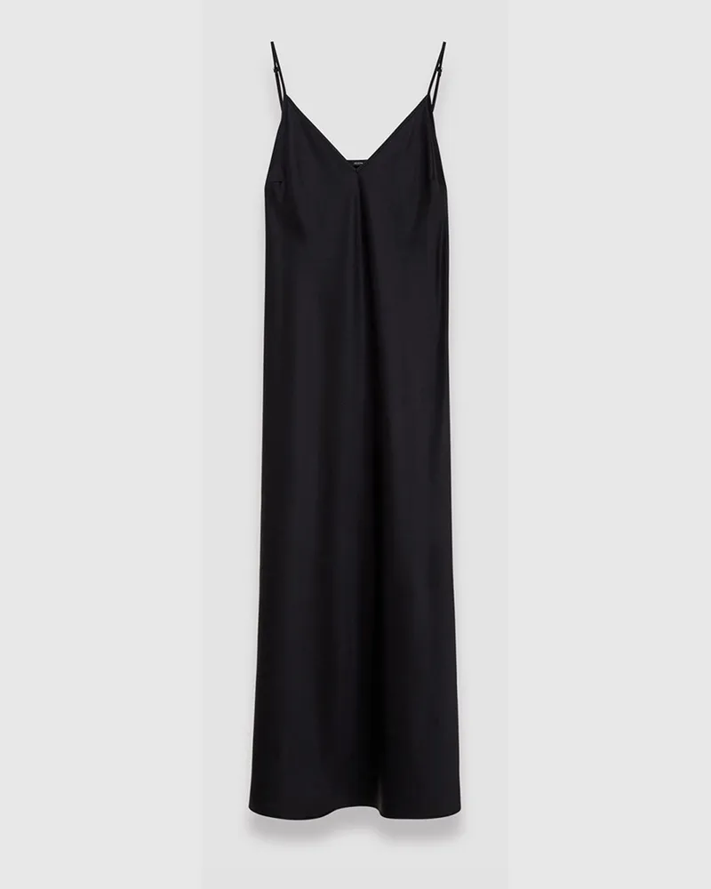 Joseph Silk Satin Clea Dress Black